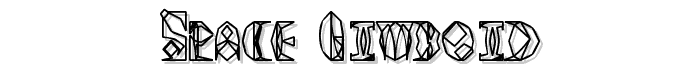 Space Gimboid font